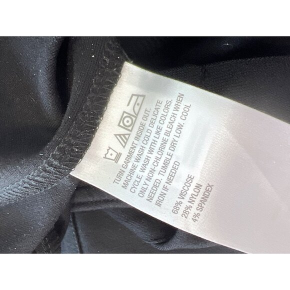 TWRHLL by Christie Brinkley Kick Flare Pull On Crop Pant Size Medium Career Work - Picture 4 of 6